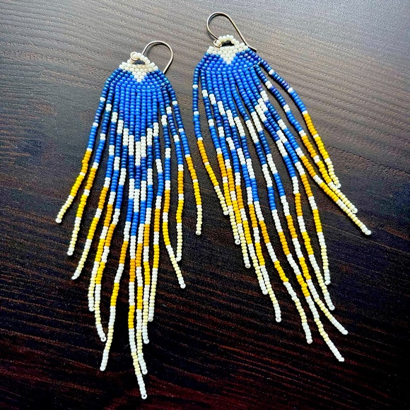 Bead Earrings - Picture 2 of 4